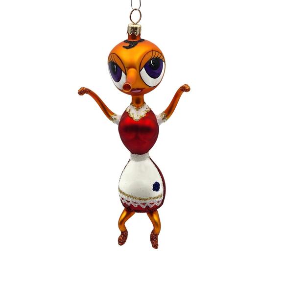 Slavic Treasures Jeepers Momma Way Out Bugs Halloween Christmas Tree Ornament - Picture 1 of 8